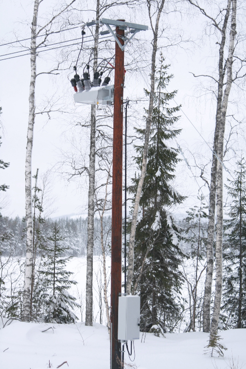 Los Reconectadores de NOJA Power trabajan en temperaturas bajo cero - Suecia