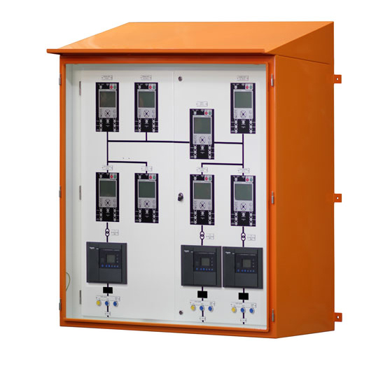 La unidad de panel remoto HMI de NOJA Power